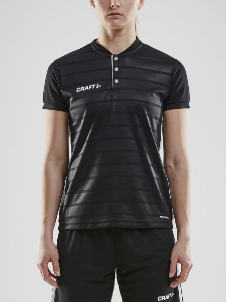 Damen Craft Pro Control Button Trikot - Schwarz